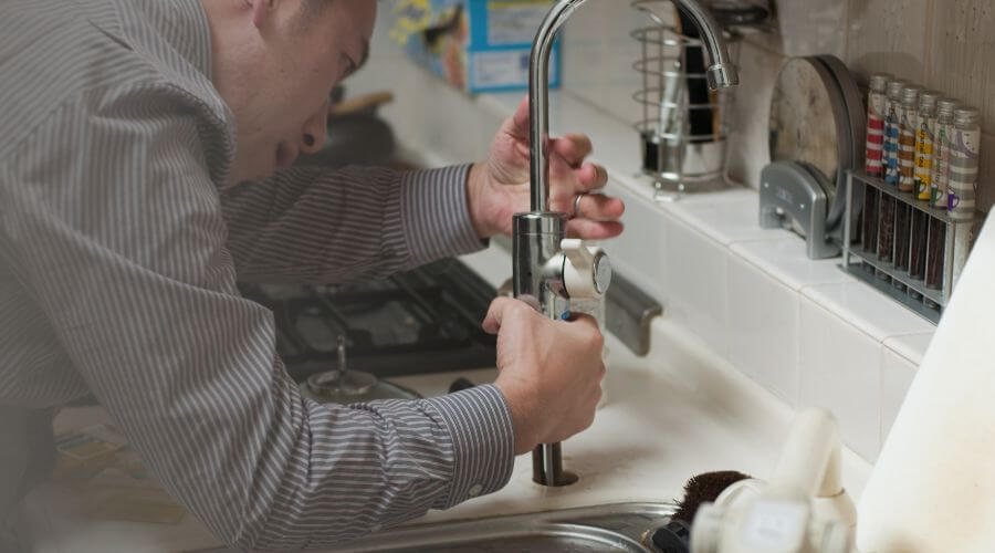 Professional sink repair in Blue Mound, KS